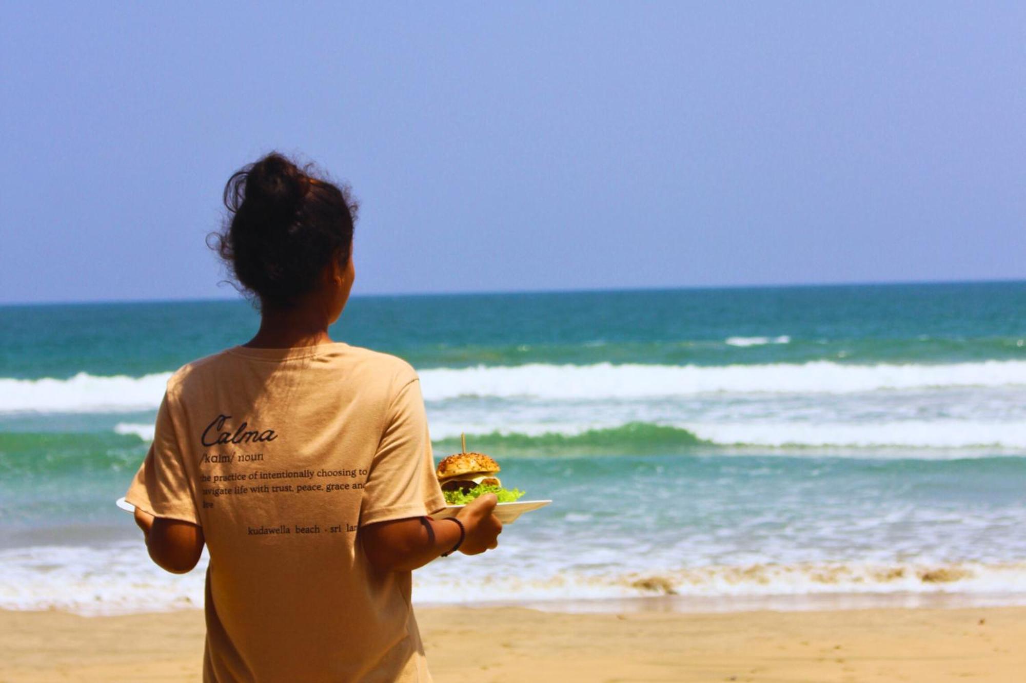 Calma - Surf, Yoga & Coffee On A Private Beach Dikwella Exteriör bild